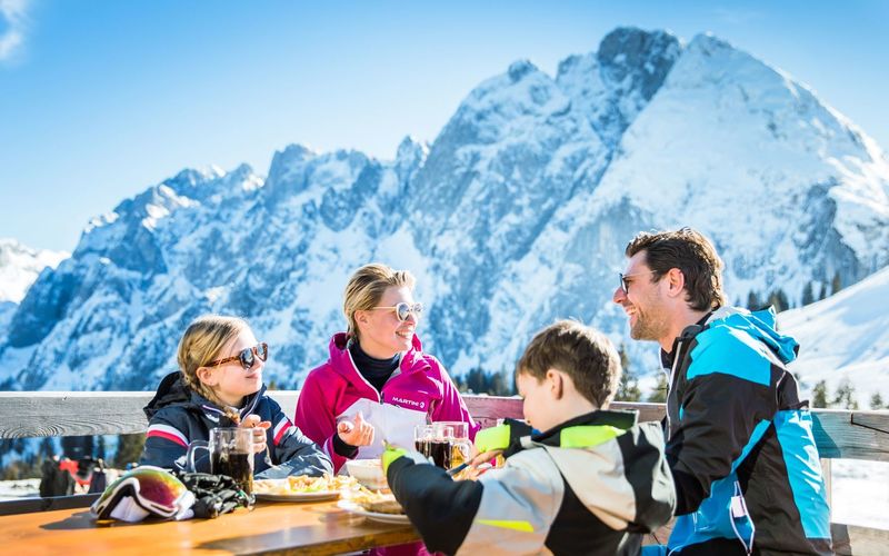 Restaurants und Hütten Dachstein West