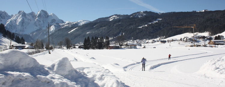 Langlaufen Sonnenloipe Gosau