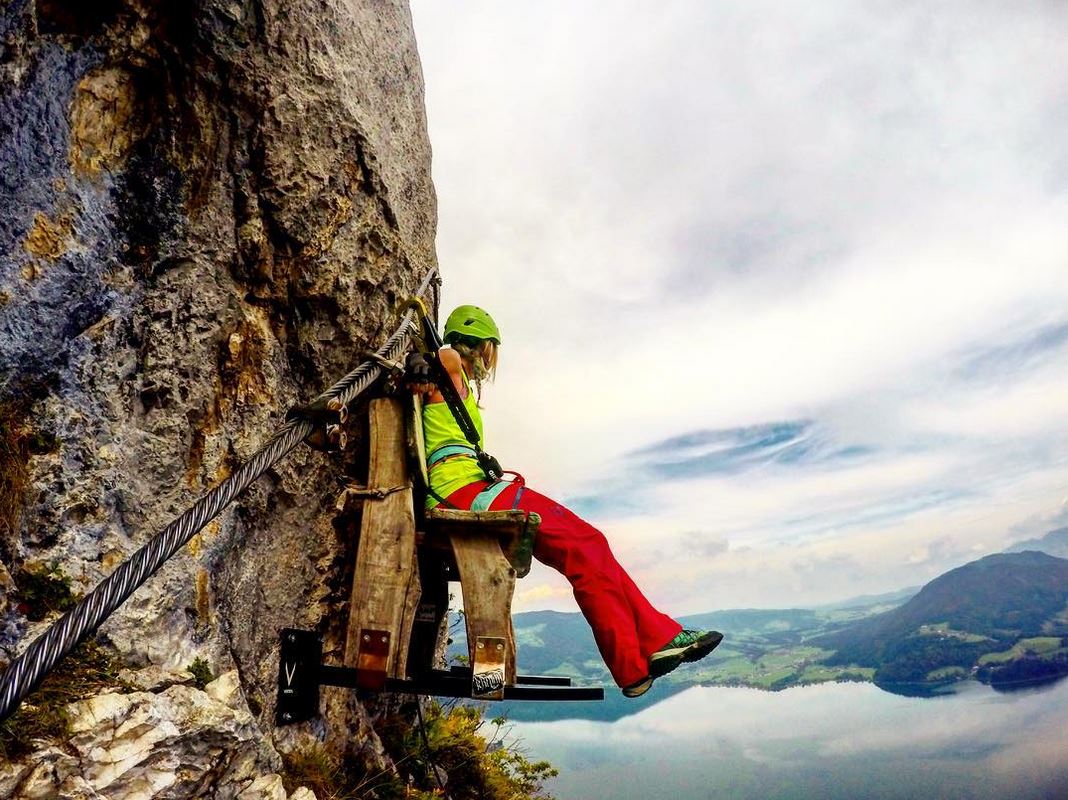  Foto Insta: @totolank Weitere Klettersteige im Tennengau und im Salzkammergut